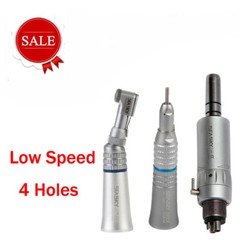 SEASKY Dental Slow Low Speed Handpiece 2/4 Holes E-type Air Motor