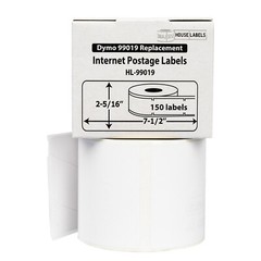 DYMO 99019 1-Part eBay PAYPAL Direct Thermal Postage Labels – 150 per Roll
