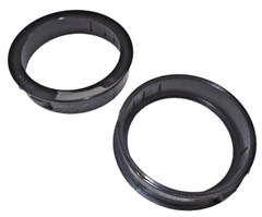 QTY2 HEYCO SB 3.000-39 2461 SNAP BUSHING 3″ INCH BLK NYLON WIRE CABLE PROTECT