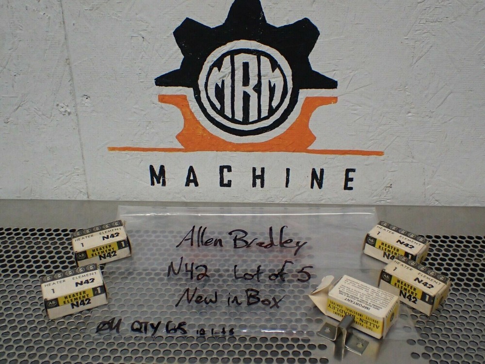 Allen Bradley N42 Overload Heater Elements New In Box (Lot of 5)