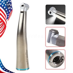 Dental 1:1 LED Fiber Optic Contra Angle Low Speed Handpiece Inner fit NSK E-type