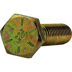 7/8″-9 Hex Bolts Cap Screws Grade 8 Yellow Zinc 1-1/2In, 3In, 4In, Up to 10In