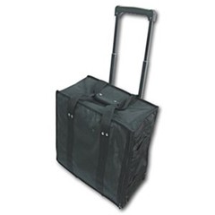 New Jewelry Tray Carry Case with Wheels (Lg.) Measures 16″ x 9″ x 19″ h