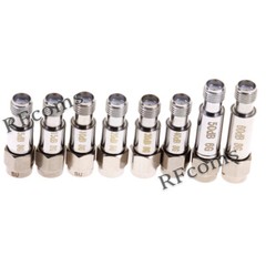 SMA-MF Attenuator Male to Female DC~8GHz 2W 1-60DB 10 20 40DB Coaxial Attenuator