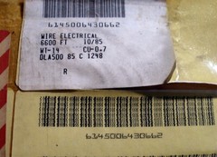 Mil-Spec US Military Hook Up Wire, 26AWG 7-strand M16878/1, New Spool 550ft