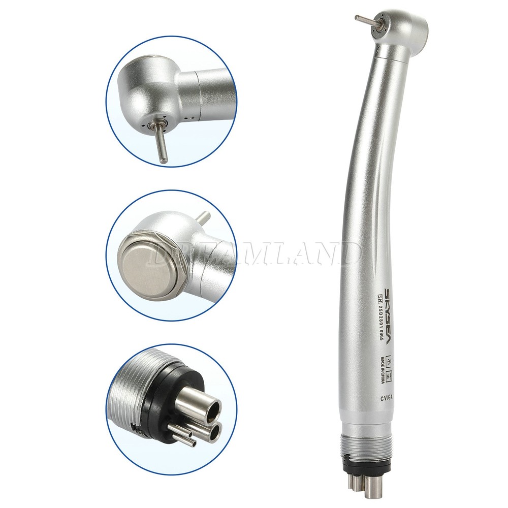 SKYSEA Dental High Speed Handpiece 4 Hole 1-10 PCS USA 1 Year Warranty