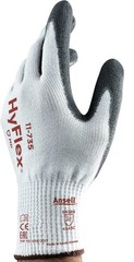 Ansell HyFlex 11-735 Size 9 (L) Cut-Resistant Coated Gloves, A4, Dipped (6 Pack)
