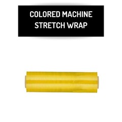 20 Rolls Machine Stretch Wrap 20″ x 5000′ 80 Gauge Dark Yellow Shrink Flim