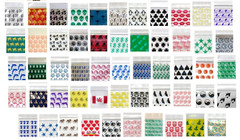 1000 Apple Baggies 1010 1″ x 1″ PREMIUM RANDOM MIX 5+ STYLES (10 packs x 100)
