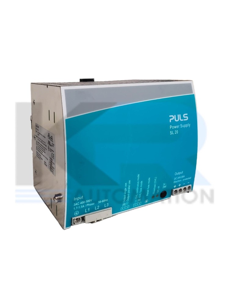 TESTED PULS SL20.310 SL 20 DIN Rail Power Supply 3Ph 50/60Hz 400-500VAC 1.7A