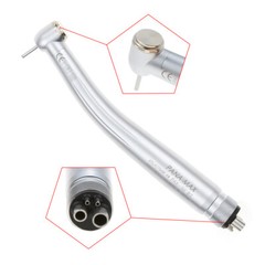 Dental High Speed Handpiece Single Water Spray Air Turbine Push Button 4 Holes