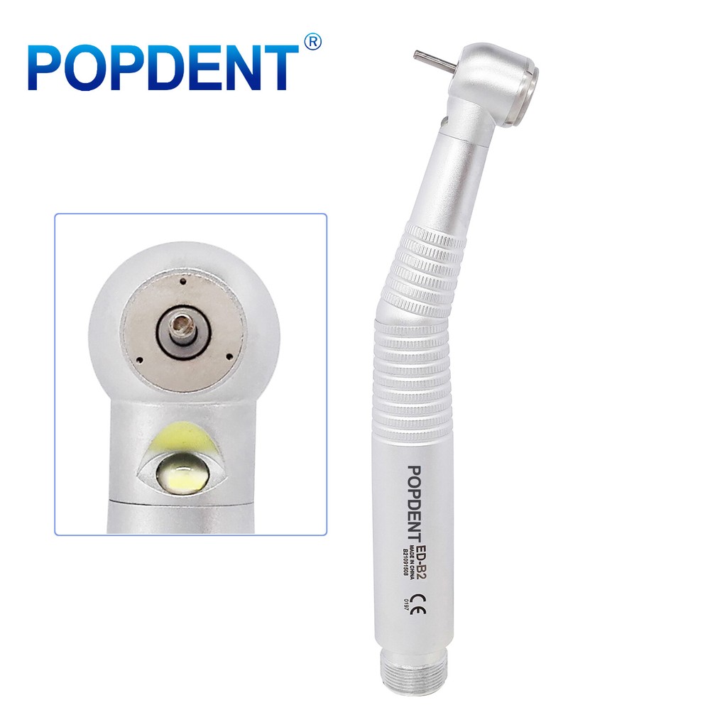 NS Style POPDENT Dental LED E-Generator High Speed Air Turbine Handpiece Torque