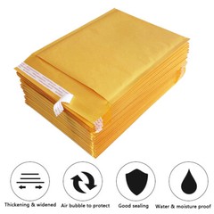 25/50/100/200/500 Kraft Bubble Mailers Padded Envelope Shipping Bags All Size US