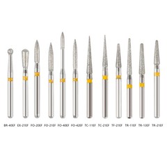 0.99 USD Dental FG Diamond Burs for High Speed Handpiece Friction Grip 5pcs/pack