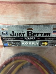 JB INDUSTRIES Secure Seal Refrigerant Charging Hose Set CCLe-72