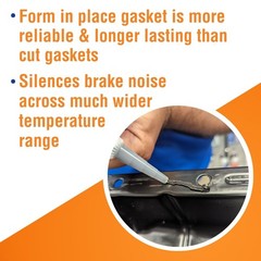 Permatex 82180 Ultra Black Maximum Oil Resistance RTV Silicone Gasket Maker, Sen