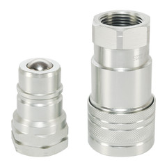 1″ AG Hydraulic Quick Couplers Set – 1″ NPT Thread