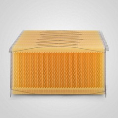 7PCS Auto Seeping Honey Bee Hives Beehive Frames +Cedarwood Beekeeping Brood Box