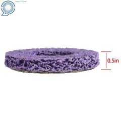 4″ Poly Strip Disc Wheel Paint Rust Removal Clean For Angle Grinder 45 Grit 5Pcs
