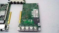 Lot of 5 HP 331FLR 1GB 4-Port Ethernet Adapter Cards, 629133-001