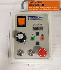 1500W Servo Motor 2 HP 1,500 Watt Variable Speed Reverse on the fly Controller