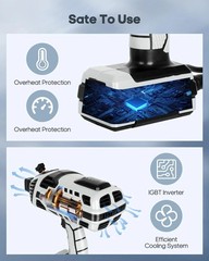 Saker Portable Electric Welding Machine,110V Portable Welder Handheld with IG