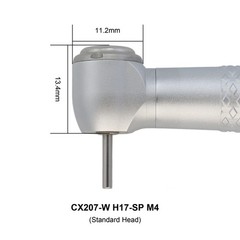 COXO High Speed Handpiece Dental Turbine M4 fit Sinol Coupler 4 Hole CX207-W H17