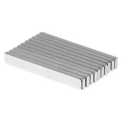 2 x 1/4 x 1/8 Inch Neodymium Rare Earth Bar Magnets N42 (10 Pack)