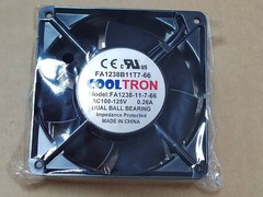 COOLTRON FA1238B11T7-66 AC100-125V 0.26A Aluminum Frame AC Fan