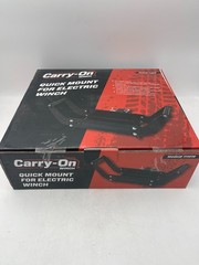 Carry-On Trailer 1200-lb Steel Winch Receiver Mount 111016