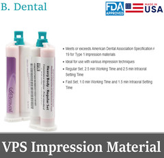 Dental VPS Impression Material Light/Medium Body / Heavy Body – Fast/Regular Set
