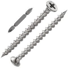 1 pounds#8X2″410 Stainless Steel Fastener Drywall Screws-Phillips with coarse