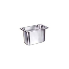 Winco SPJL-904 1/9 Size Steam Table Pan | 4 Deep