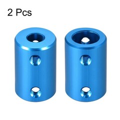 uxcell 1/4 inch to 10mm Bore Rigid Coupling Set Screw L25XD16 Aluminum AlloyS…