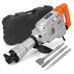 1500W Electric Demolition Jack-Hammer, 1800 BPM Heavy Duty Jack-Hammer Concrete