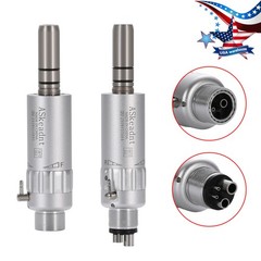 Pieza de Mano Dental Alta Velocidad NSK 2/4 Agujeros 45 Grados/LED Fibra Óptica