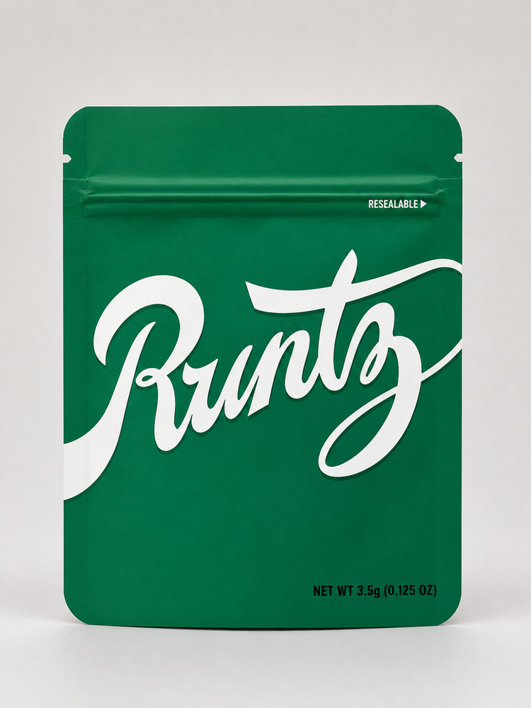 3.5g Mylar Bag – Runty – smell proof