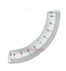 2pc Milling Machine Parts 45° Degree Angle Plate Micrometer Scale For Bridgeport