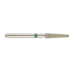 Dental Diamond Burs FG 856/018C Round End Taper Coarse Grit Green Friction Grip