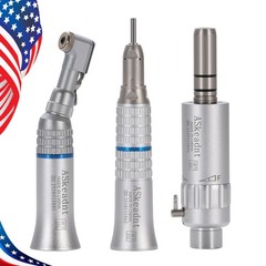 Pieza de Mano Dental Alta Velocidad NSK 2/4 Agujeros 45 Grados/LED Fibra Óptica