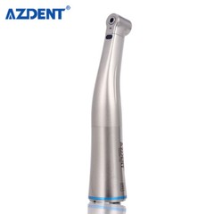 Dental 1:1 LED Contra Angle Handpiece Fiber Optic Internal Water Push Button