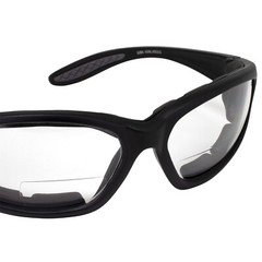 Global Vision Hercules Bifocal Anti-Fog Safety Glasses with EVA Foam, Clear Lens