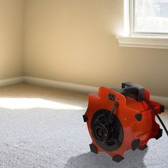 3-Speed 1600W Portable Carpet Dryer Blower Fan Red