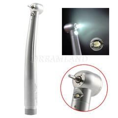 Dental LED High Speed Handpiece 2/4Holes /White Stone Polishing Burs FG
