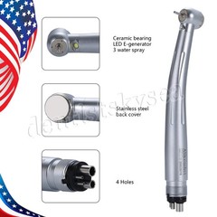 Turbina SANDENT LED Fiber Optic Handpiece E-generator Internal 3 spray 4 holes