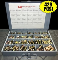 Metric Hex Flange Nuts Class 10 (Grade 8) Zinc Yellow (Choose Size & Qty)