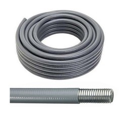 100 feet Liquidtight Sealtight Flexible Metal Conduit 1/2″ PVC Waterproof Tubing