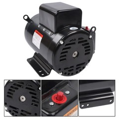 Compressor Motor 5HP Single Phase ODP 184T Frame 208-230V 60Hz Industrial