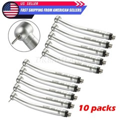 SKYSEA Dental High Speed Handpiece 4 Hole 1-10 PCS USA 1 Year Warranty