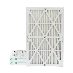 18x24x2 MERV 13 Pleated AC Furnace Air Filters by Glasfloss. 3 Pack